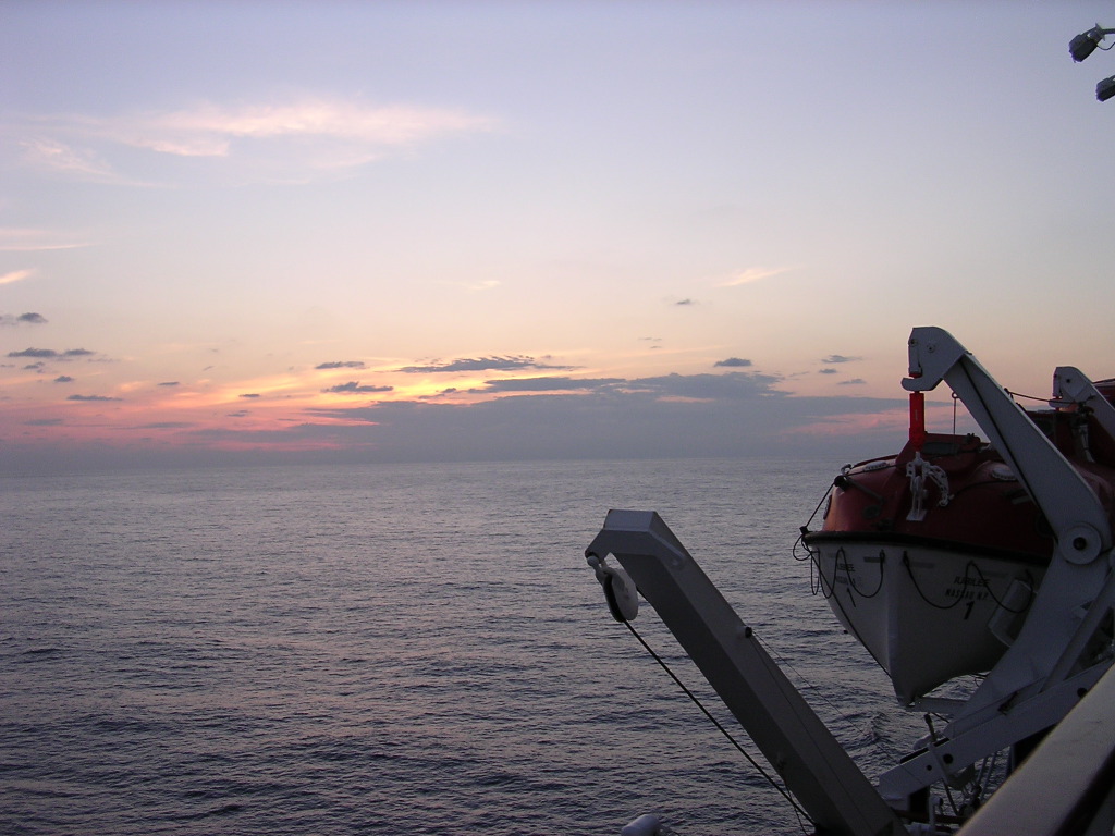 sunsetlifeboat.JPG